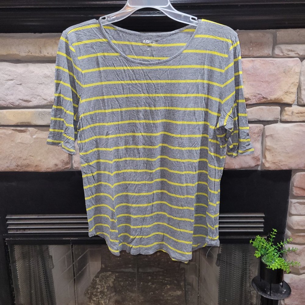 Apt. 9 striped short sleeve tee Size XL - Picture 5 of 7